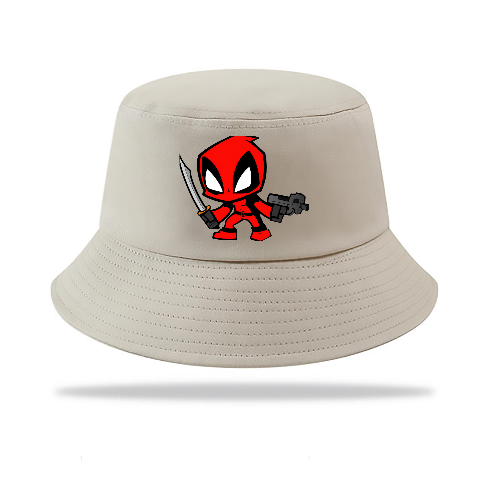 （画像用） Deadpool デッドプール アウトドア日除けバケットハット
